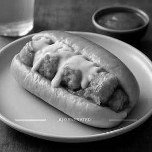 Paneer Cheese Hot Dog