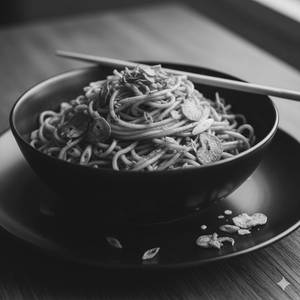 Burnt Garlic Noodles 