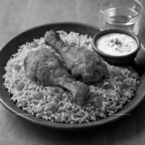 Chicken red chilli biryani