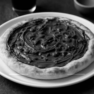 Chocolate pizza