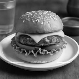 Tandoori cheese burger