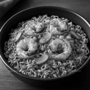 Prawns Burnt Garlic Fried Rice