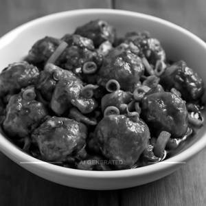Mushroom Manchurian Dry