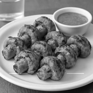 Mushroom tikka