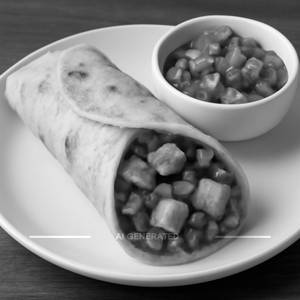 Paneer Salsa Roll