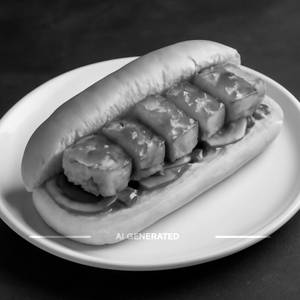 Paneer Hot Dog