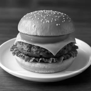 Veg. Tandoori Cheese Burger