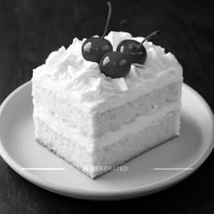 White forest cakes                                    