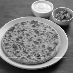 2 Paneer Pyaz Paratha 