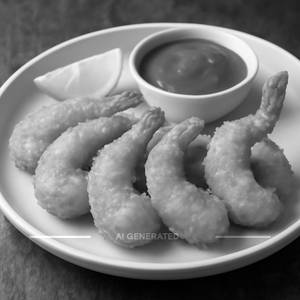 Golden Fried Prawns