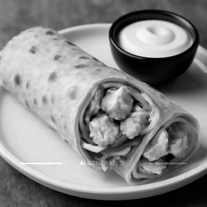 Chicken malai roll
