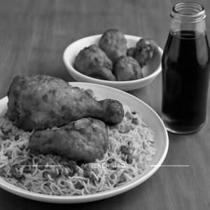 Chicken Fry Piece Biryani + Chicken Lollipop (3 Pcs)+250 ml soft drink