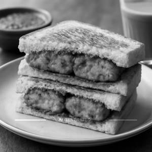 Aloo tikki sandwich