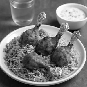 Chicken Lollipop Biryani