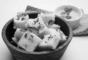 White dhokla