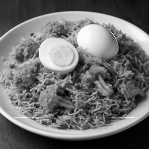 Egg Gobi Rice
