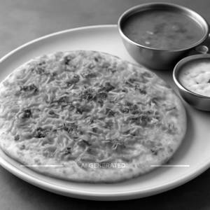 Ghee Carrot Uttapam