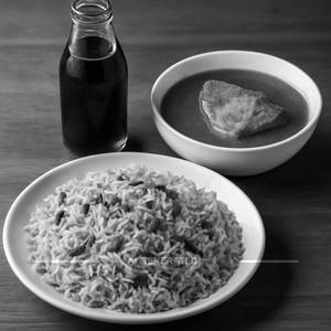 Biryani Rice + Fish Curry + 250ml Cool Drink