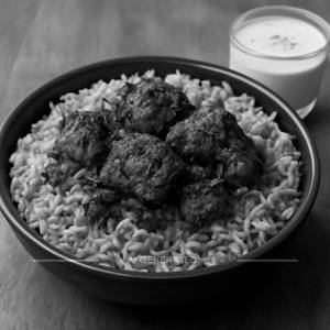 Gongura Mutton Fry Biryani