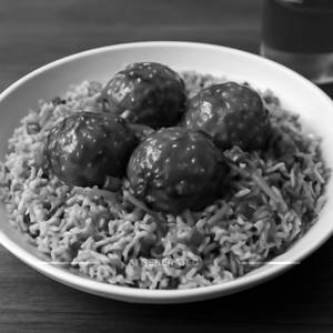 Veg Machurian Rice