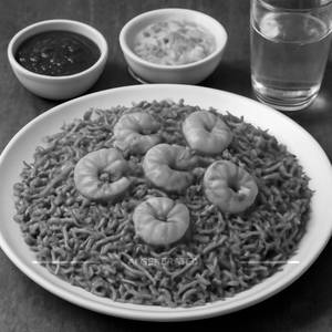 Prawns Tripple Schezwan Rice