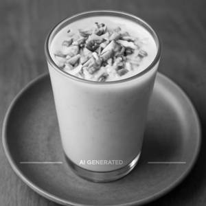 Dry fruit lassi