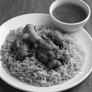 Mutton Special Aalni Bhaat
