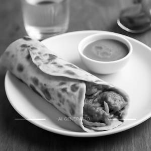 Soya Chaap Masala Roll