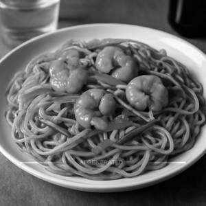 Prawns Schezwan Noodle