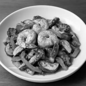 Saute Prawns