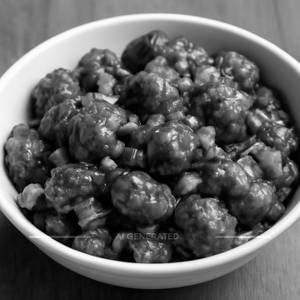 Mushroom Manchurian Dry
