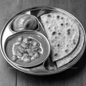 Kaju Curry + Choice of Breads + Salad