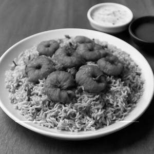 Prawns 65 Biryani