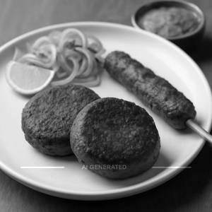 Mushroom Galouti Kebab