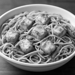 Paneer noodles