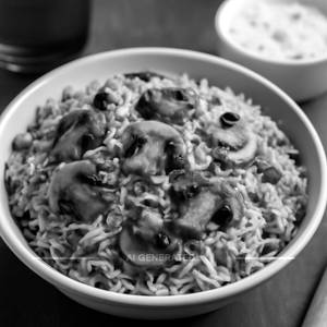 Mushroom Biryani