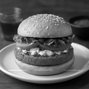 Masala Cheese Burger