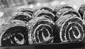 Choco Caramal Swiss Roll