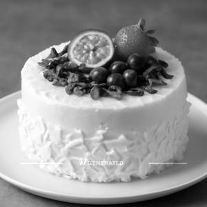 White Forest Cake (Half Kg)