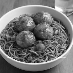 Egg Manchurian Noodles