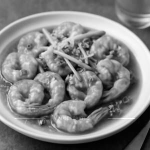 Ginger prawns