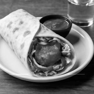 Aloo Tikki Wrap