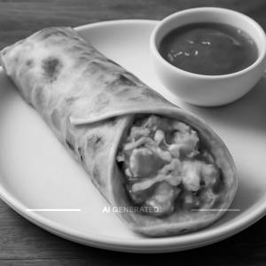 Egg Paneer Cheese Roll