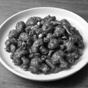 Mushroom Chilli Dry