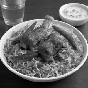 Mutton red chilli biryani