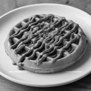 Biscuff milkyway waffle