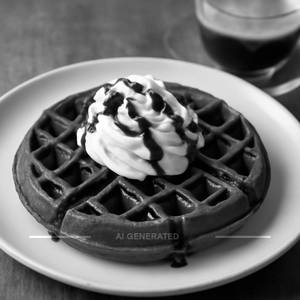 Coffee mocha waffle
