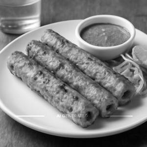 Chicken seekh kebab