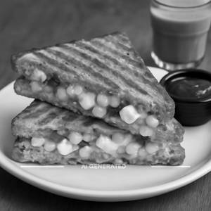 Corn Paneer Cheese Sandwich