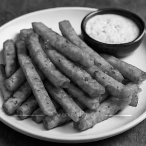 Tandoori fries
